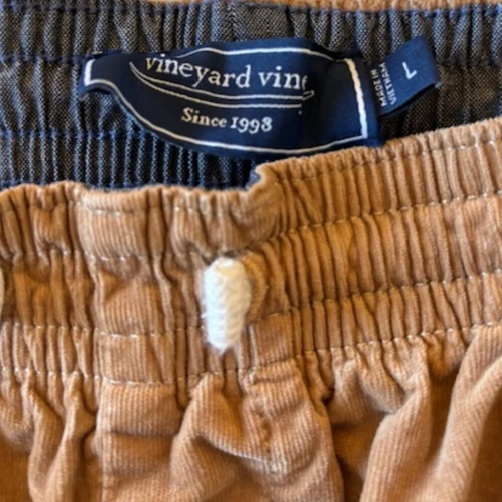 Vineyard Vines boys corduroy pants - size large